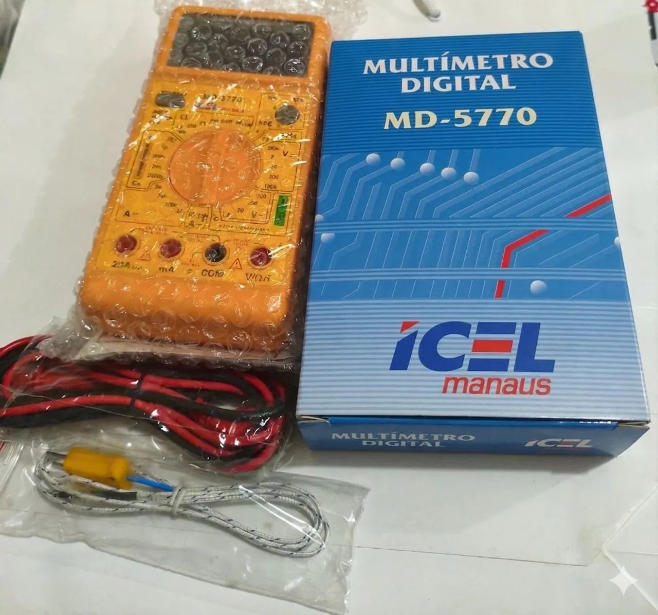 Aparelho multímetro ICEL MD 5770
