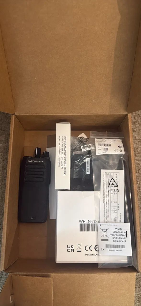 Rádio Comunicador Motorola R2 Vhf modelo:LAH11JDC9JA2AN