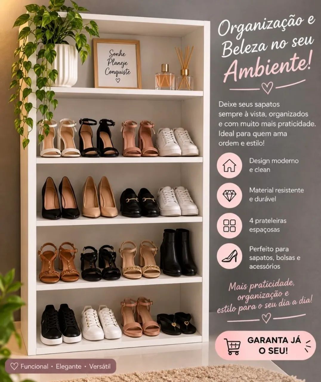 Móvel prático de MDF  - Foto 2
