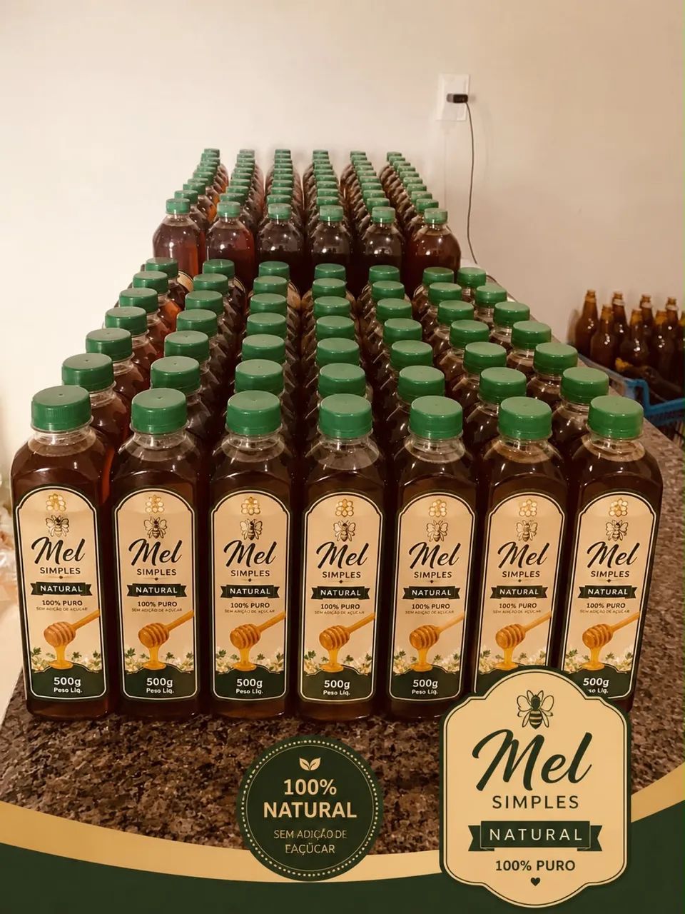 Mel de abelha 100% Natural ?