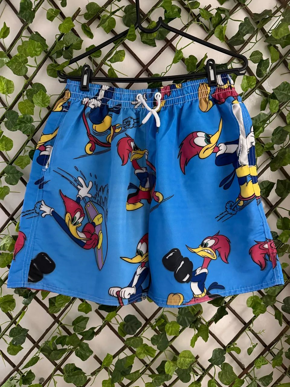 Bermuda Masculina Estampada Pica-Pau