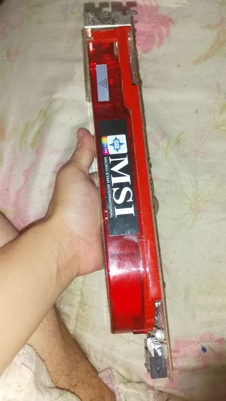 Placa de vídeo com cabo e adaptador  - Foto 5