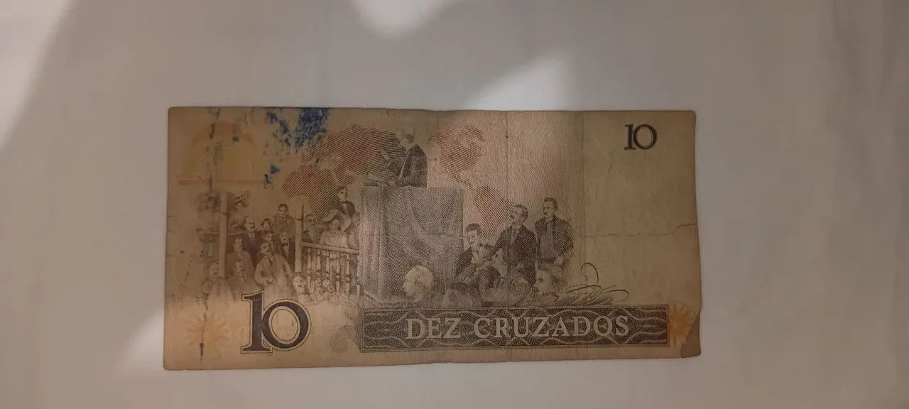 Nota de 10 Cruzados  - Foto 2