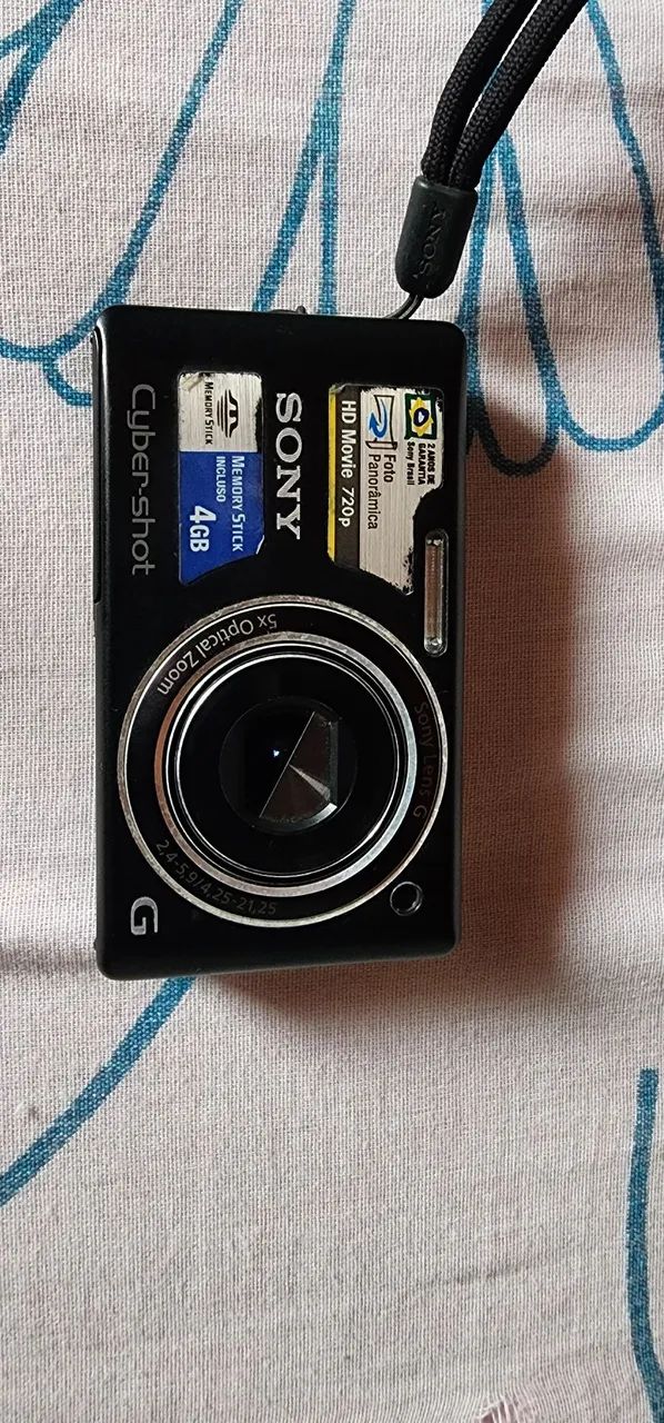 Câmera Sony Cyber-shot dsc-w380 - Câmeras e Filmadoras - Feira De