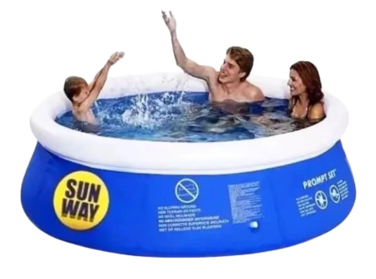 Piscina Sun way 2500litros nova na caixa sem uso - Foto 3