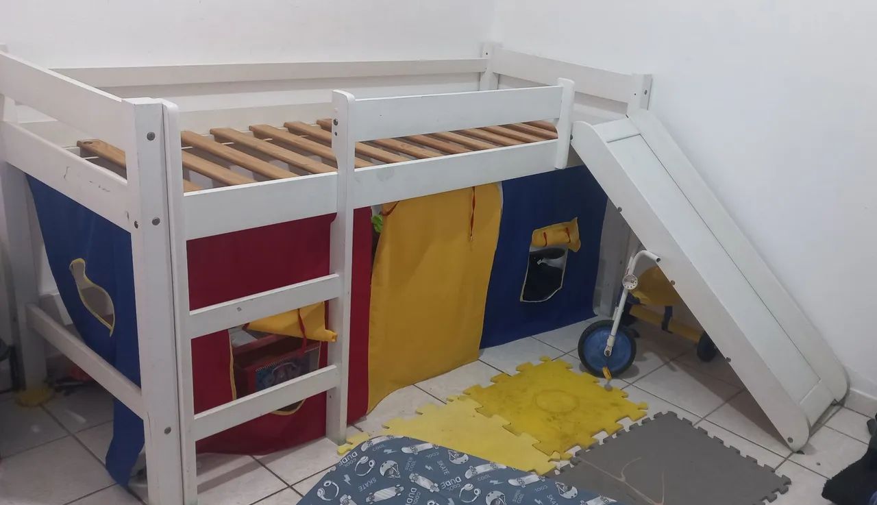 Cama com escorregador - Foto 3