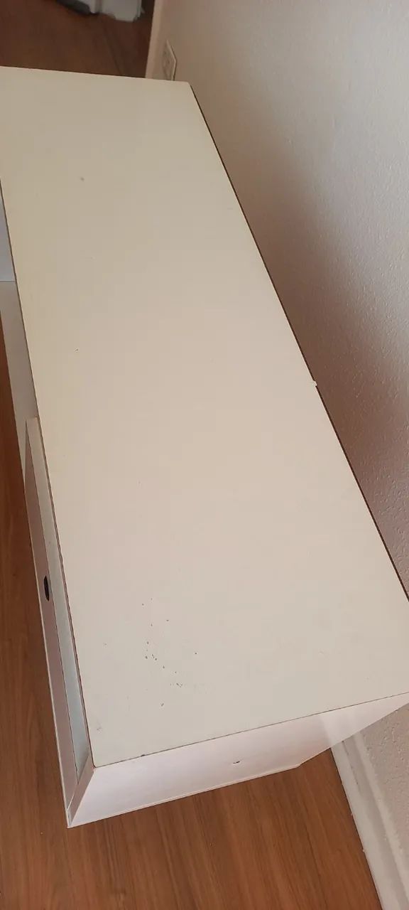 Aparador/Rack Branco - Perfeito Estado - Foto 2