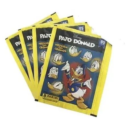 5 Figurinhas de Pato Donald - História com Cromos Avulsas