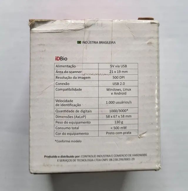 Leitor Biométrico ControlID IdBio Pro - Foto 2