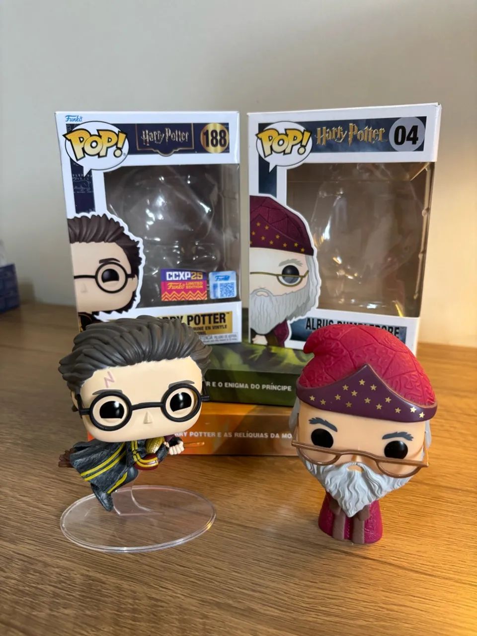 Funko Harry Potter Exclusivo CCXP 2025 + Funko Dumbledore