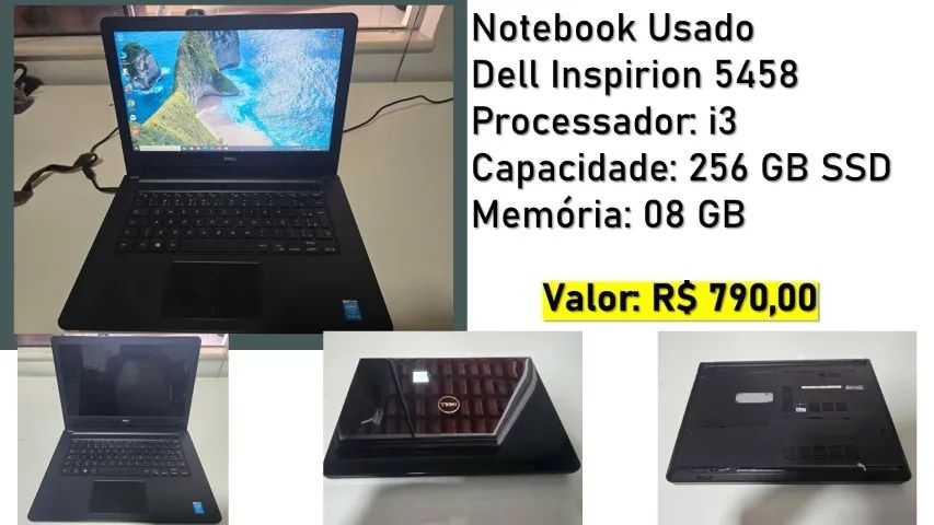 Notebook Dell Inspirion 5458 Usado