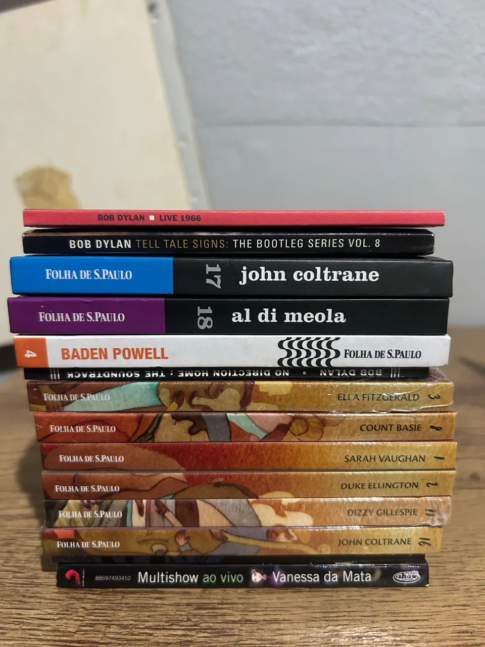 Coleção de livrinhos sobre cantores