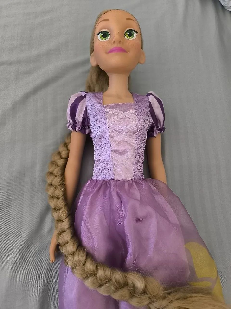 Boneca Rapunzel 80cm - Foto 4