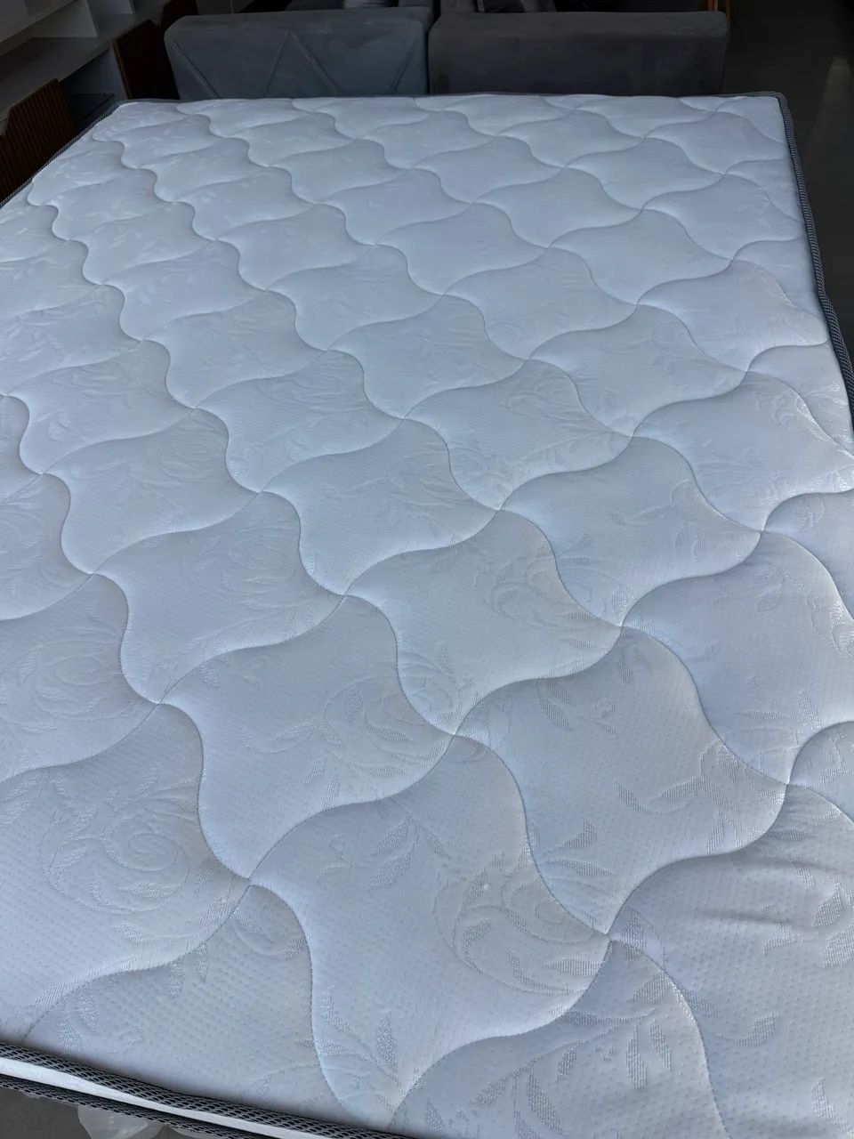 Cama box Solteiro molas ensacadas base + colchao separado em Promoção! - Foto 4