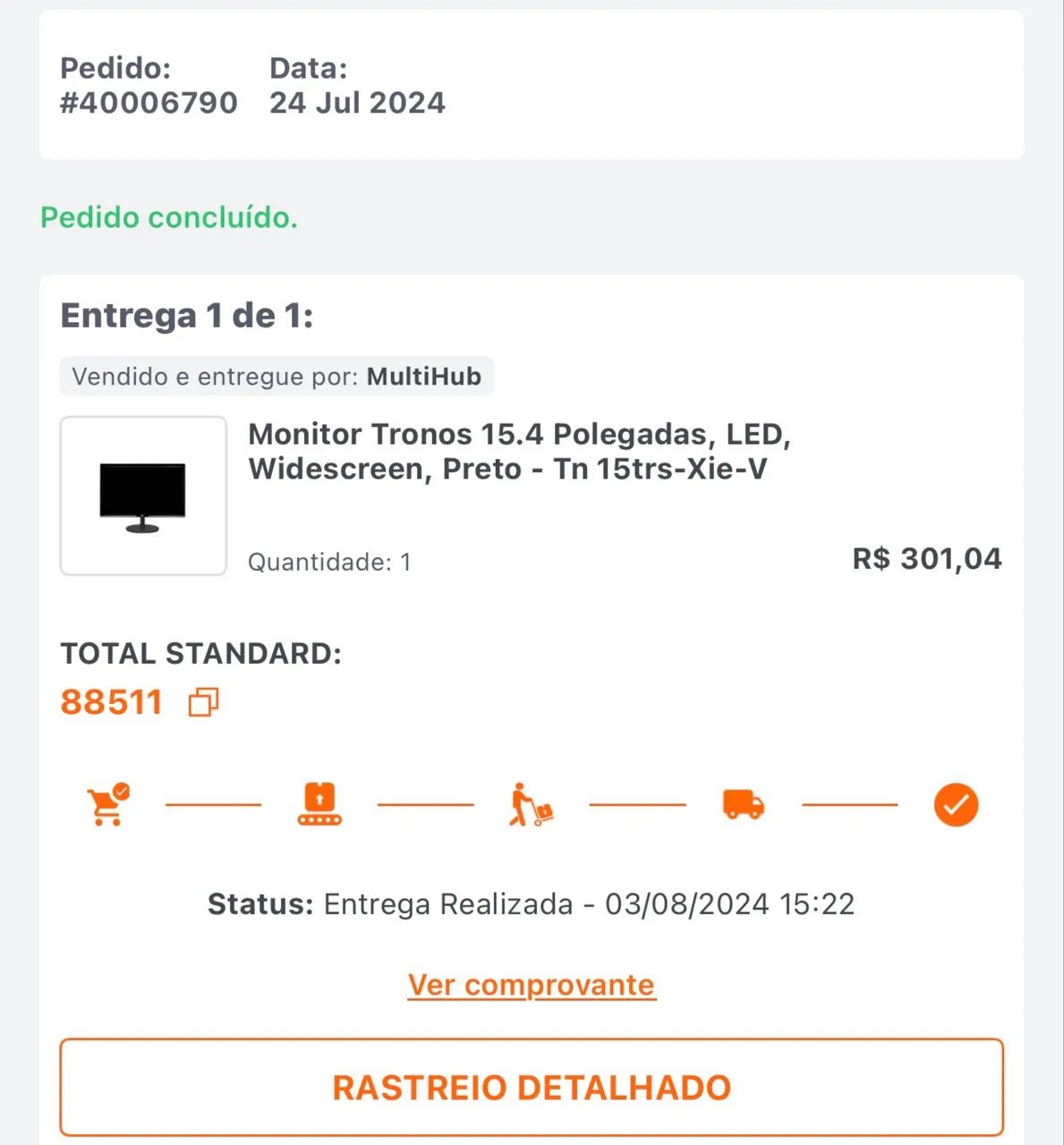 Monitor Tronos 15.5 polegadas - Foto 2