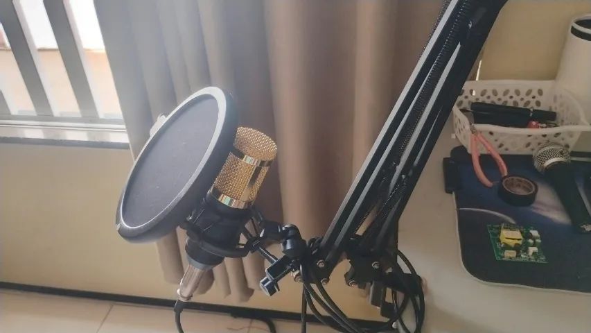 NOVO Microfone Condensador BM-800 - Foto 2