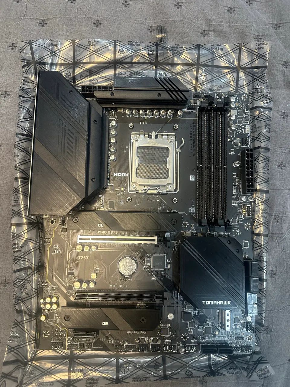 placa mãe b650 msi tomahawk 