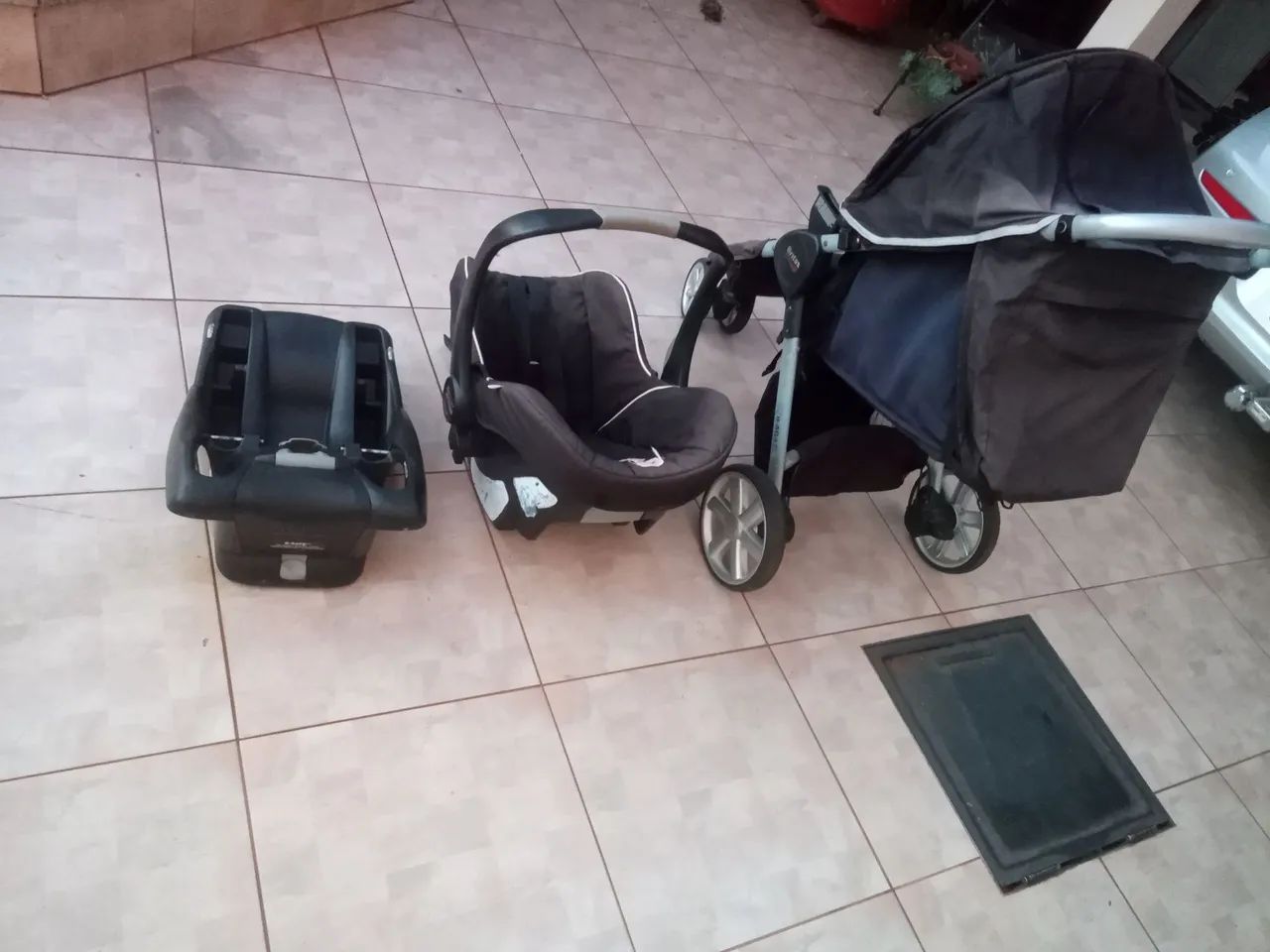 Carrinho e Bebê Conforto Britax  - Foto 3
