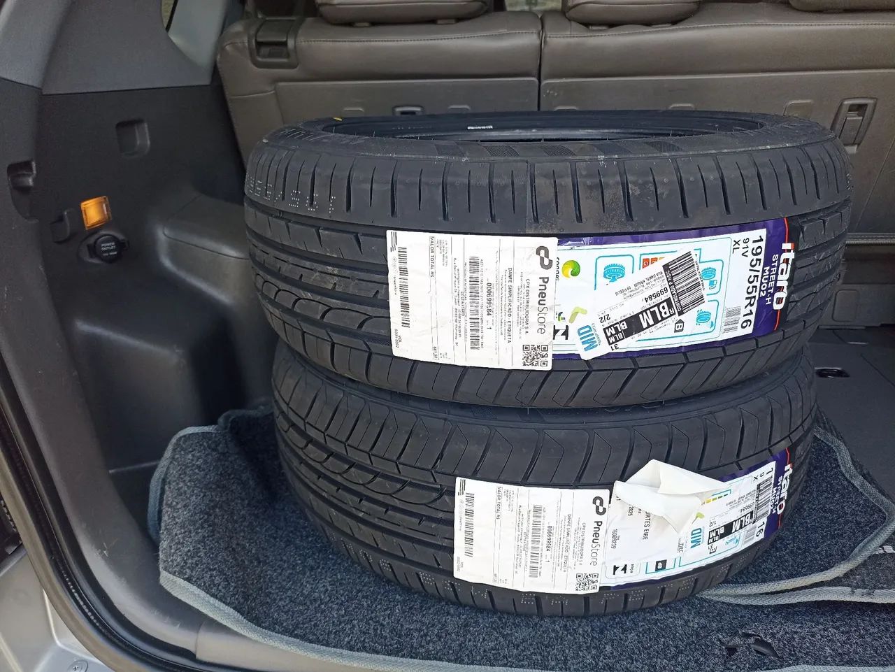  2 Pneus novos aro 16 195/55 - Foto 4