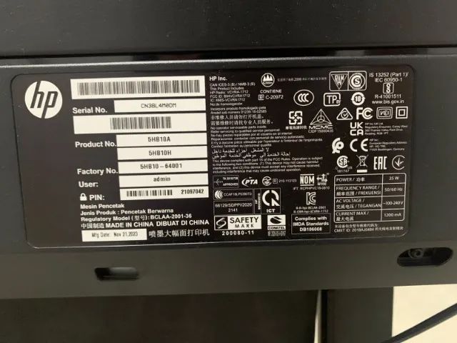 Impressora Plotter HP DesignJet T230 24" (5HB10A) - Perfeito Estado - Foto 5