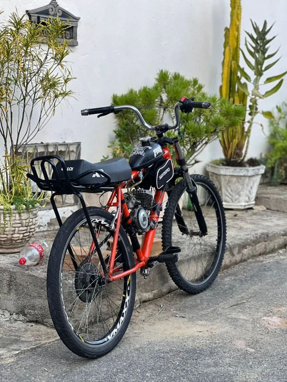 Bicicleta motorizada 80cc - Foto 2