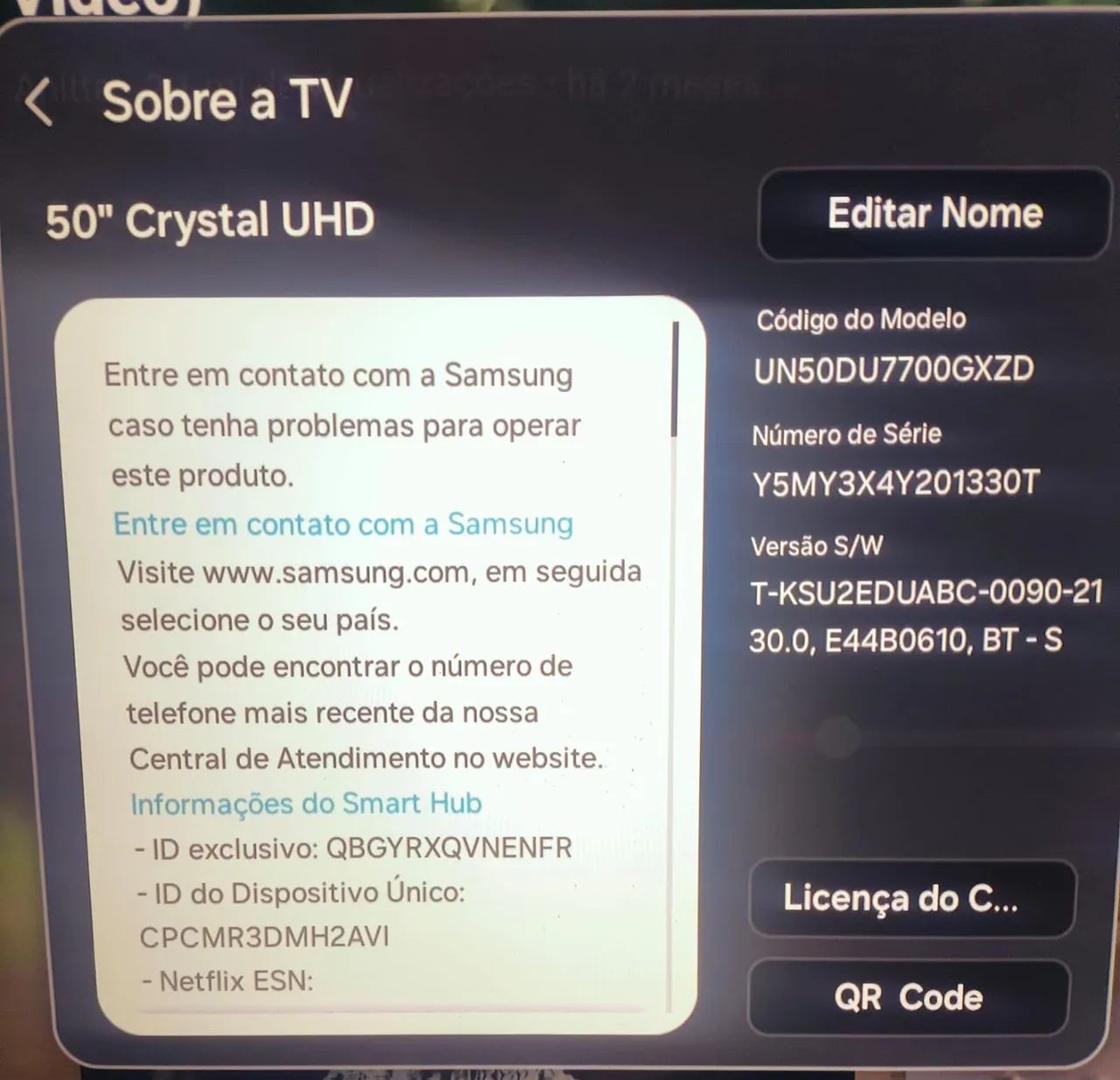 Vendo tv smart 50 polegadas semi novo - Foto 3