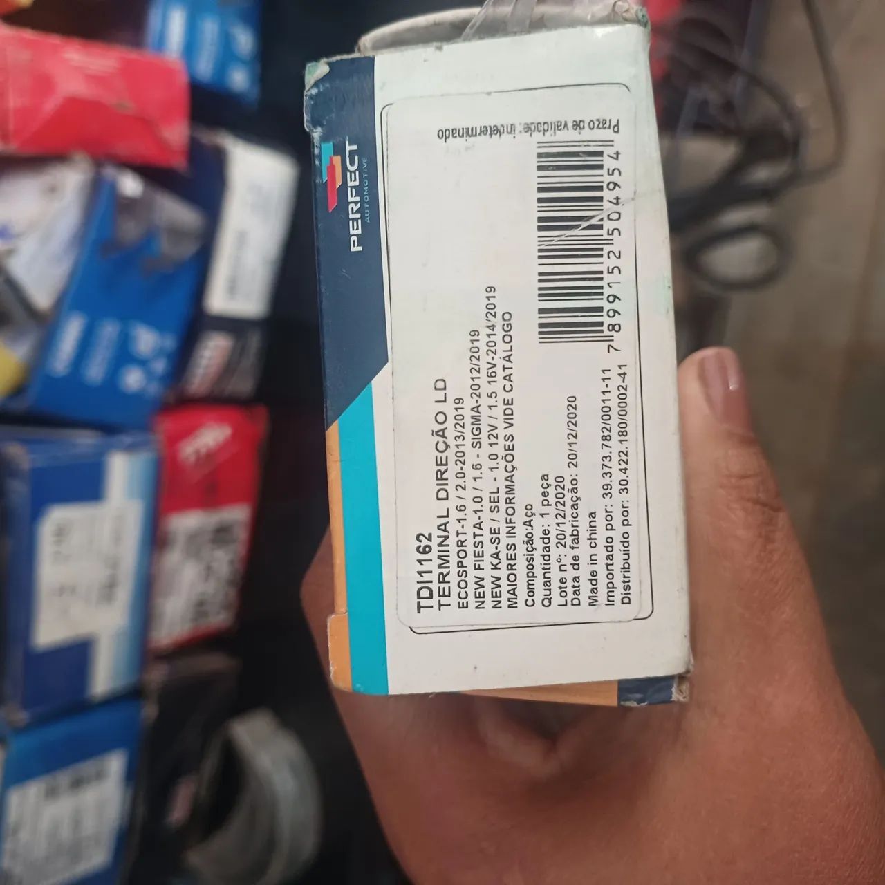 Pastilhas de freio e terminal de direção  - Foto 2