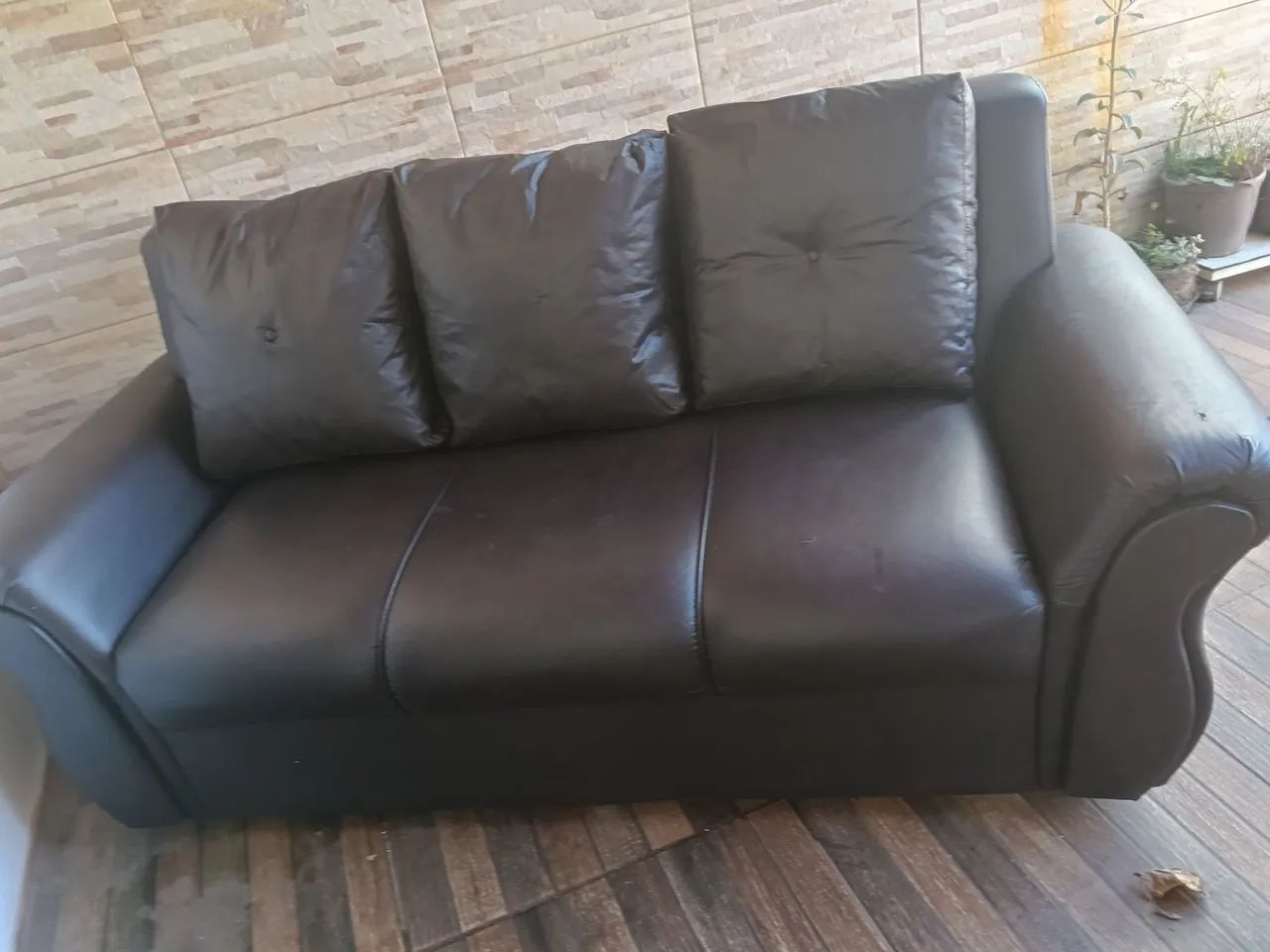 1 Sofá 3 lugares - Foto 4