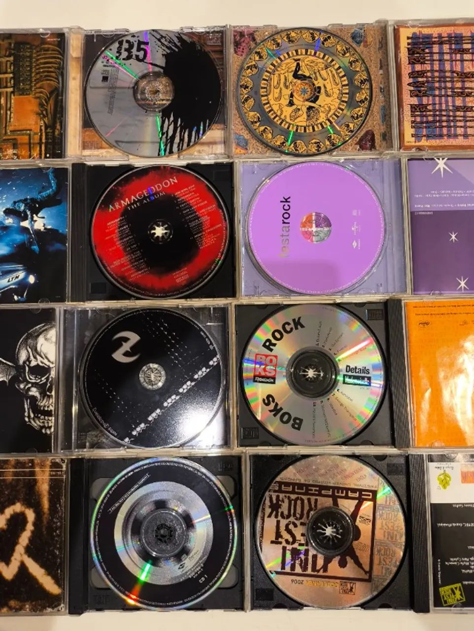 Lote Com 8 Cds Rock / Pop - Aerosmith, Bon Jovi, Avenged Sevenfold