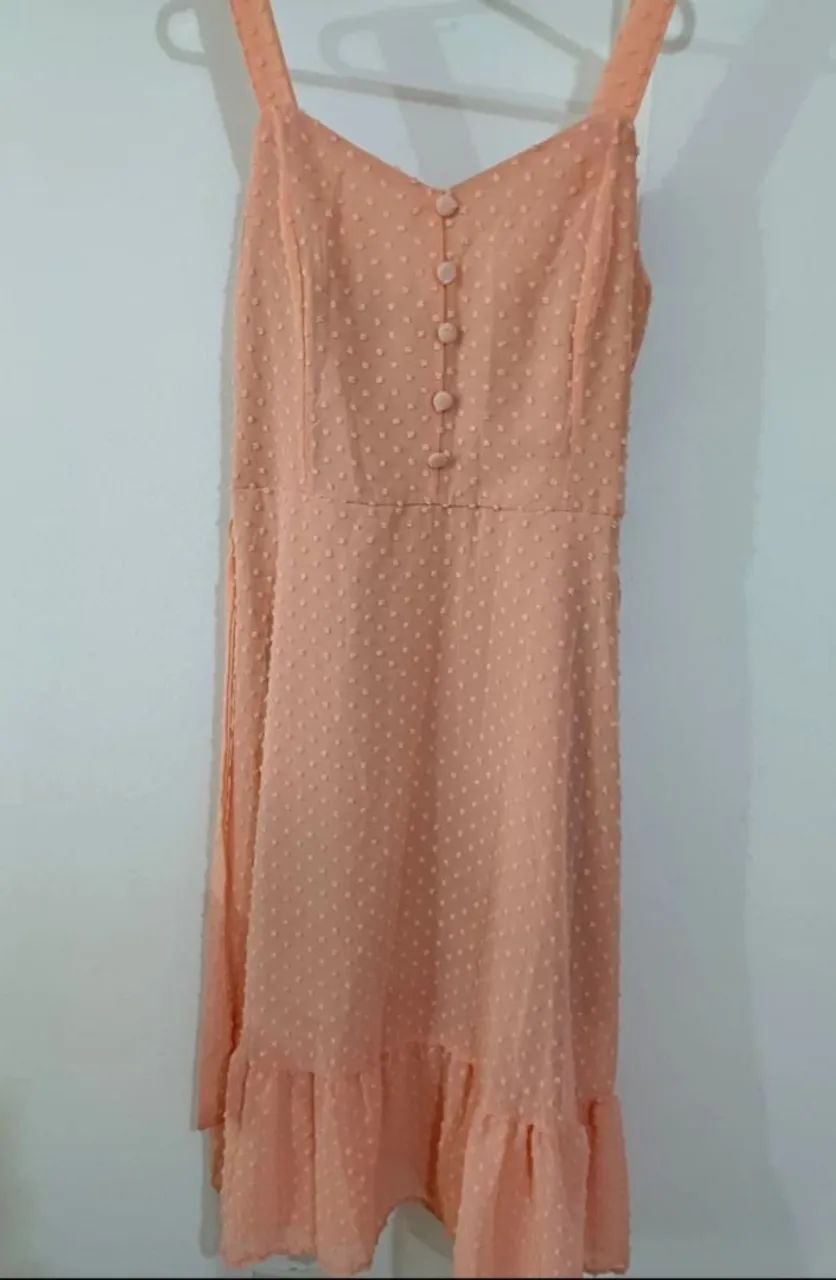 Vestido midi rosê - Foto 2