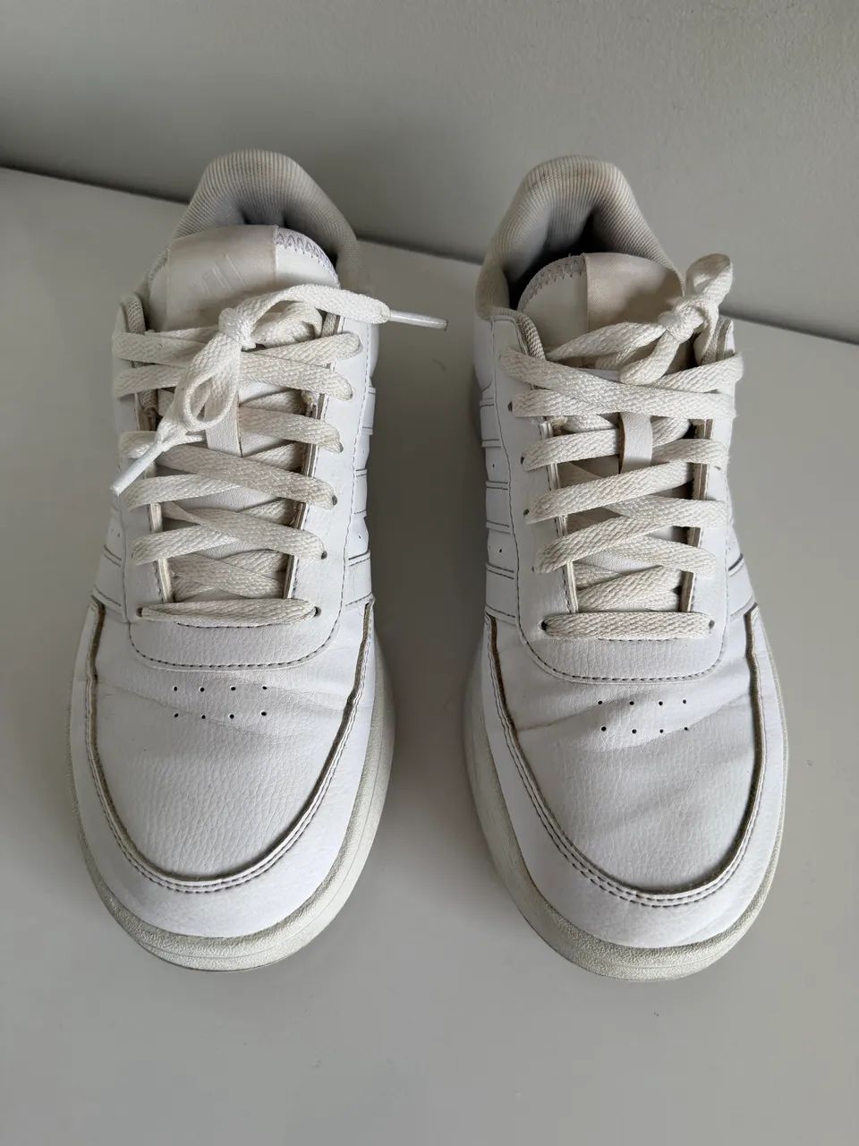 Tênis Masculino Adidas Breaknet Off White Usado  41