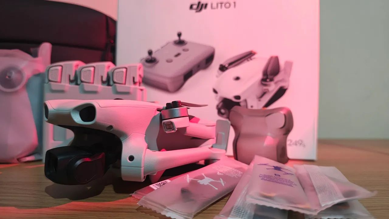 Drone DJI Lito 1 fly combo (NOVO) com NOTA DE INVOICE  - Foto 4