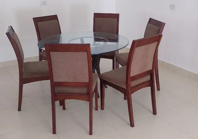 Mesa de jantar redonda