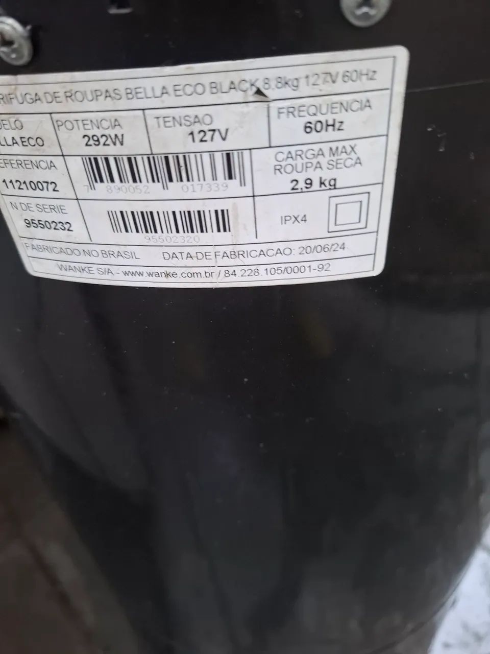 CENTRÍFUGA.  8kg - Foto 2