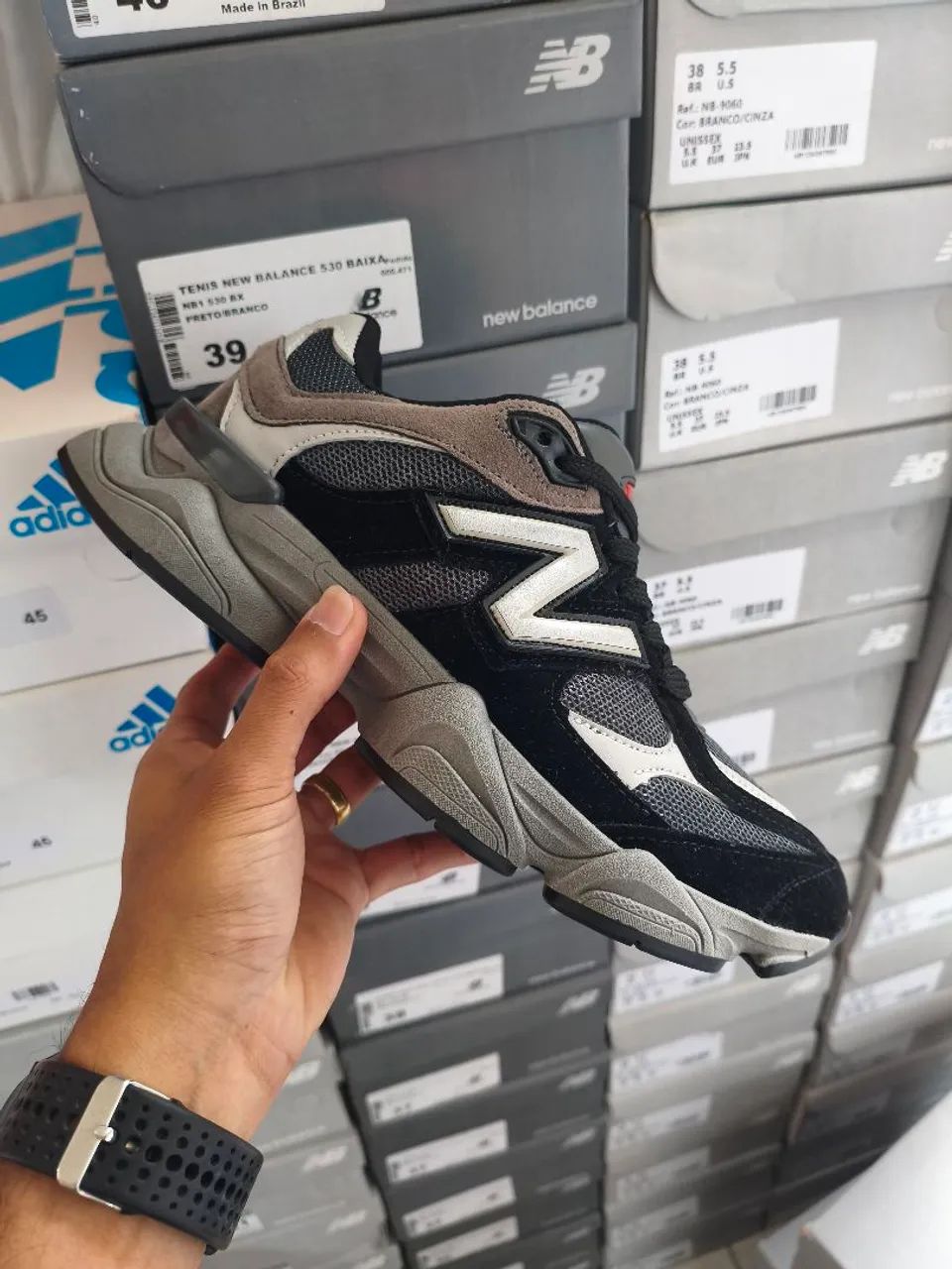 NB 9060 preto grafite - Foto 2