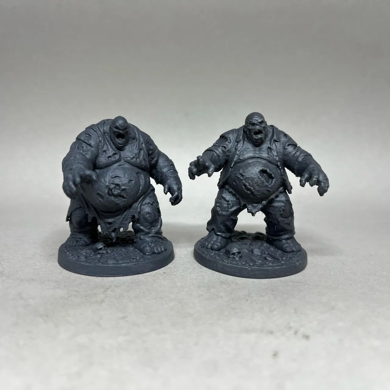 Kit 6 Miniaturas Zumbis RPG de Mesa Impressão 3D - Foto 4