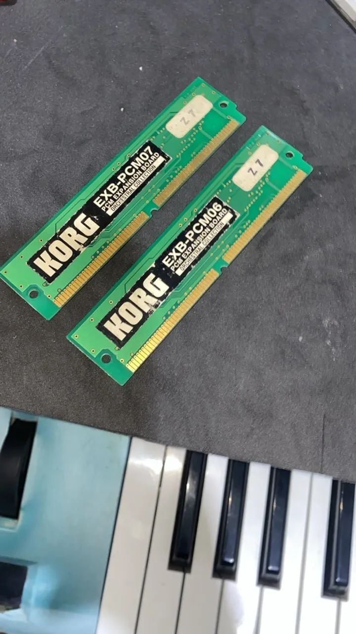 PLACAS DE EXPANSÃO EXB-PCM06/07 KORG - Instrumentos musicais PLACAS DE EXPANSÃO EXB-PCM06/07 KORG - Instrumentos musicais