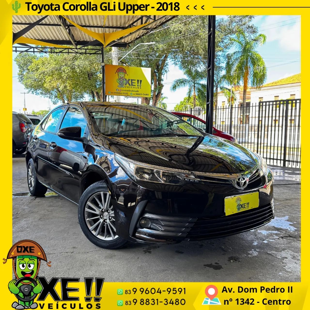 Toyota Corolla GLI Upper 1.8 Flex 16V Aut. 2018