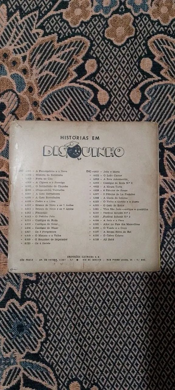 Compacto Disquinho - João e Maria  - Foto 2