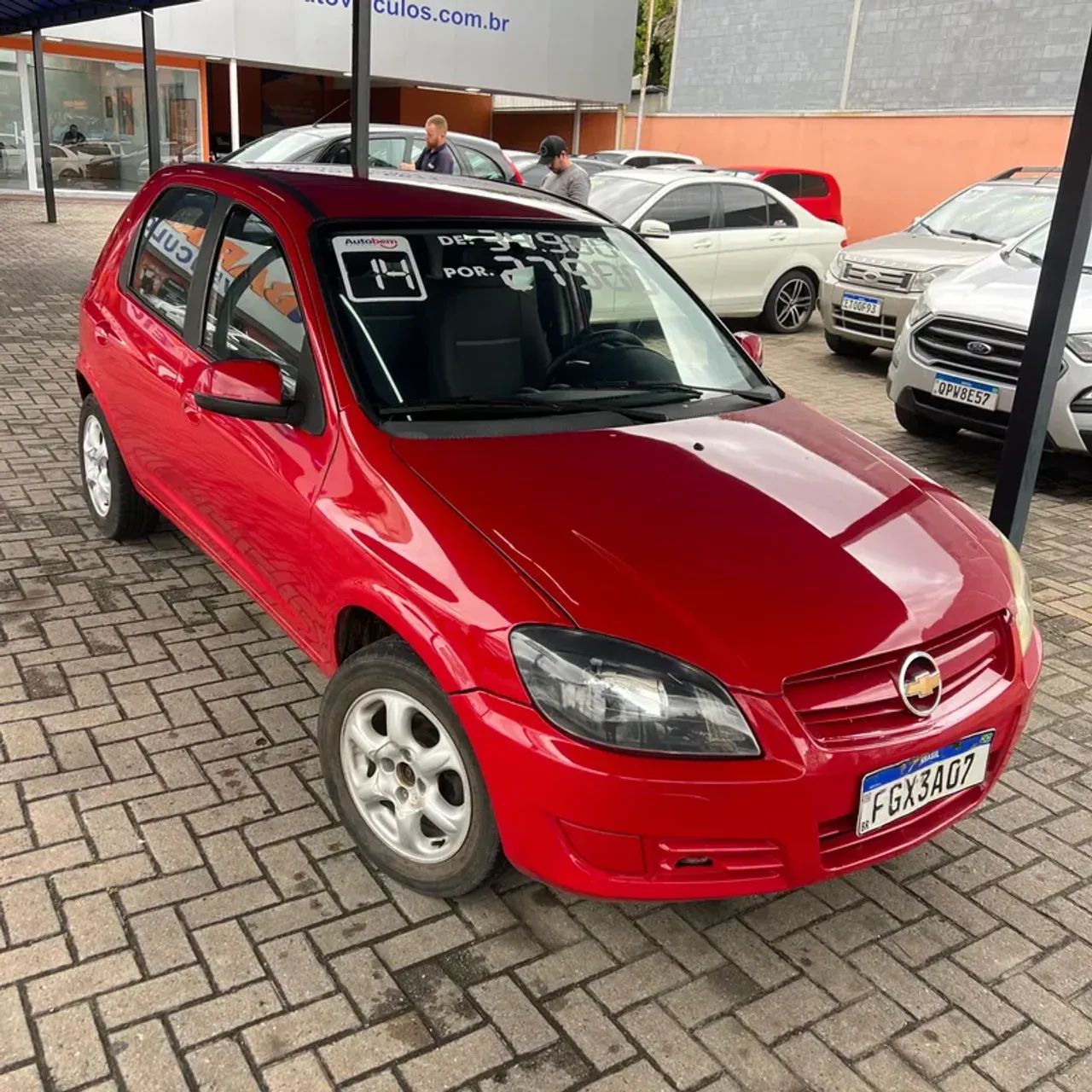 Chevrolet Celta Spirit/ LT 1.0 MPFI 8V FlexP. 5p, foto 3 de 9