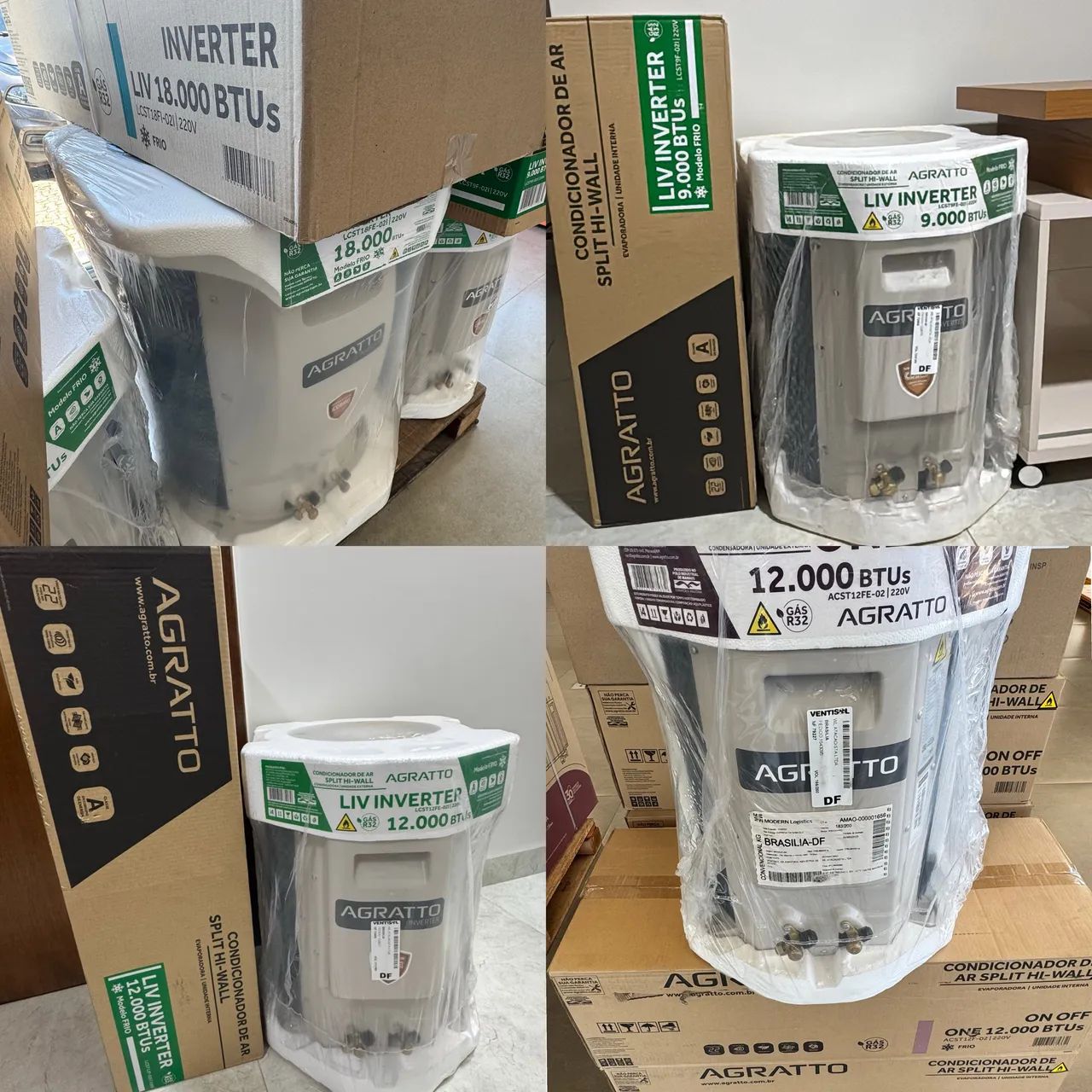 Ar condicionado 12000 BTU INVERTER 