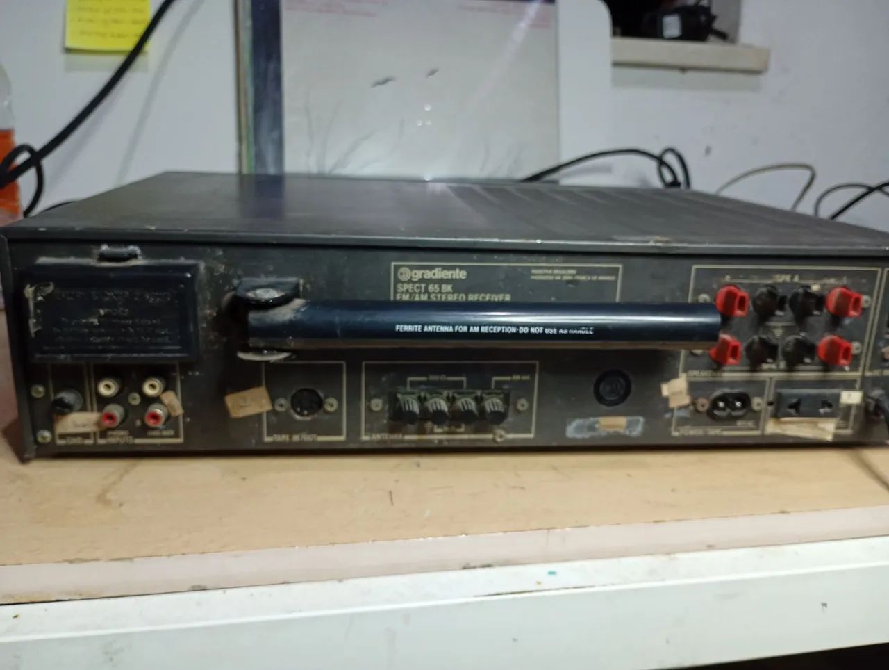 Receiver e deck gradiente spect 65 - Foto 5