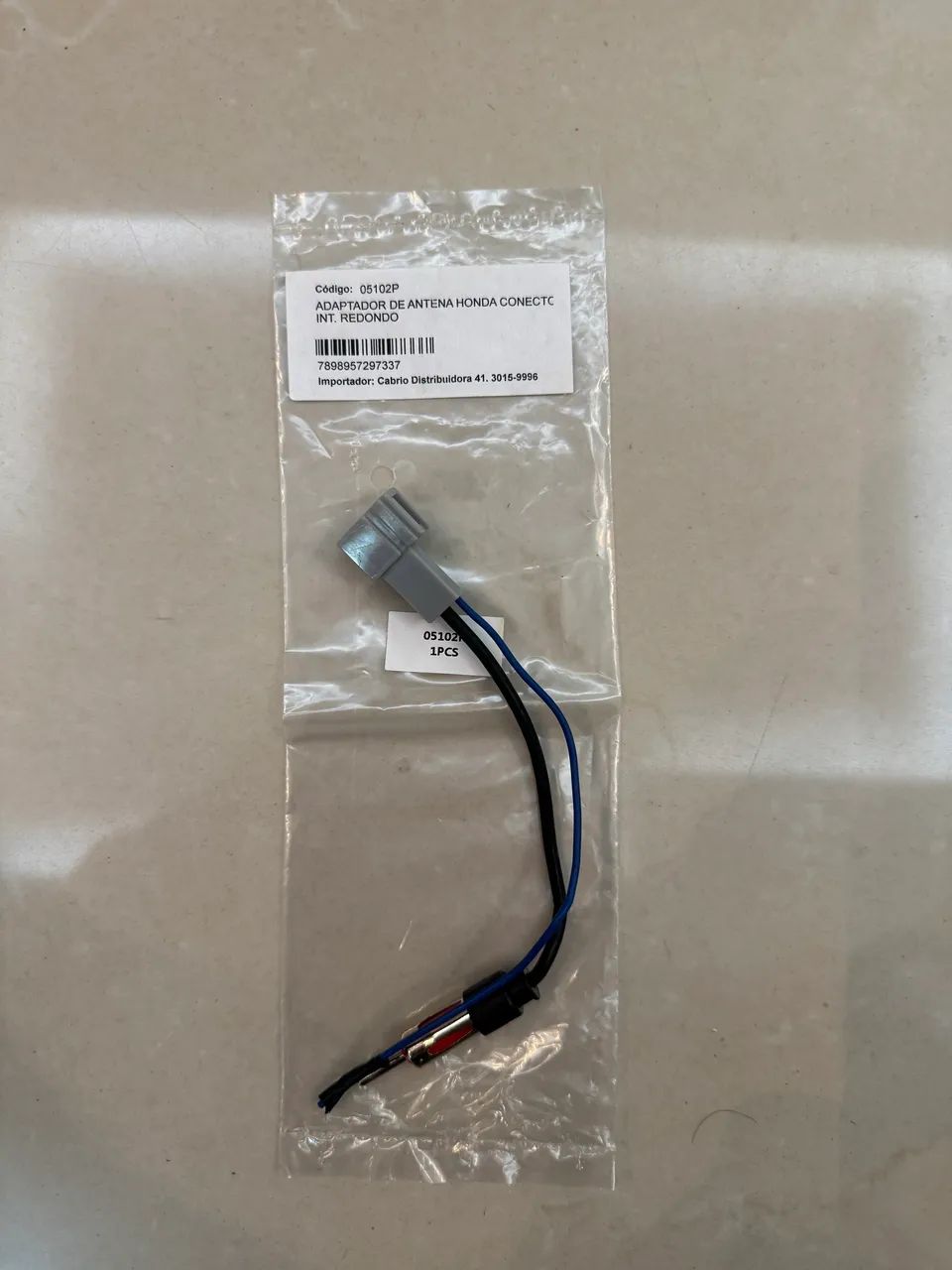 Moldura 9 Polegadas + Chicote P/ Honda Hrv 2016 E 2017 Black Piano - Foto 6