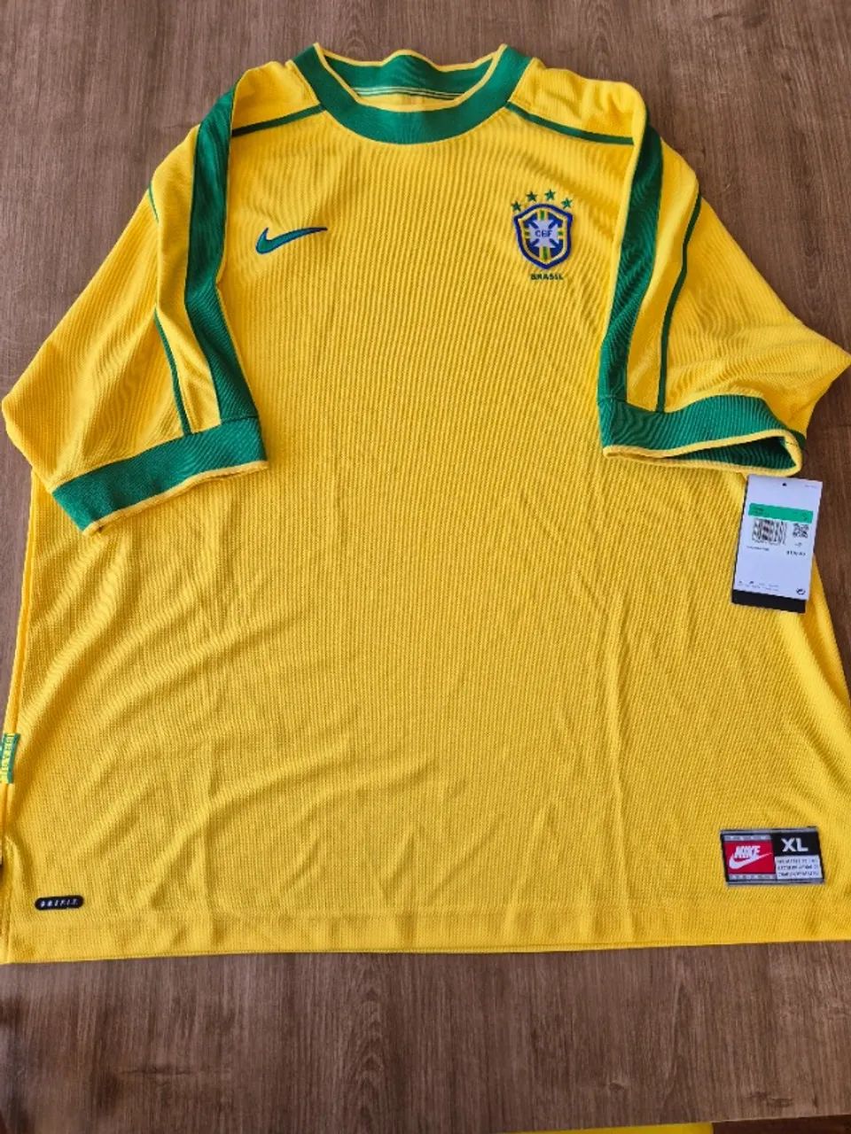 Reedição Camisa Brasil Nike 1998