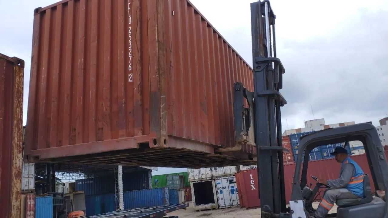 CONTAINER MARÍTIMO ? 20 PÉS - 40 PÉS - Foto 3