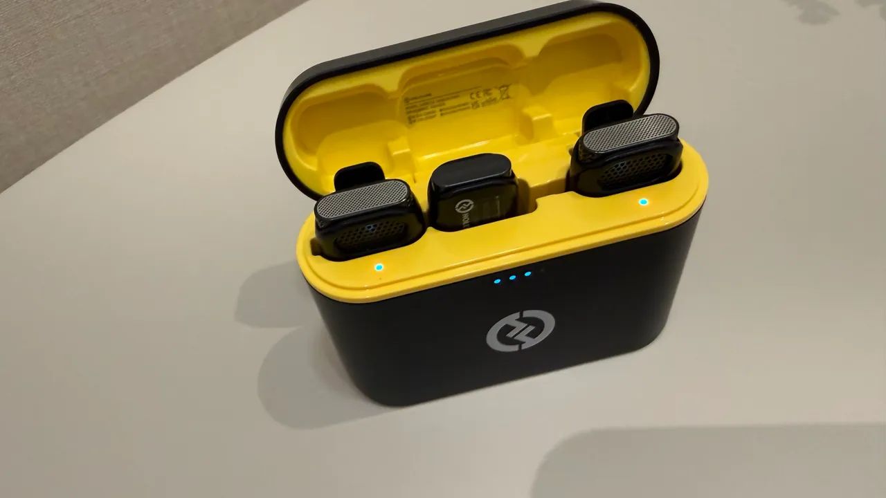 Microfone Hollyland conector Lightning para 2 - Foto 3