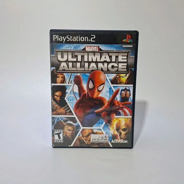 Jogo Marvel Ultimate Alliance ps2