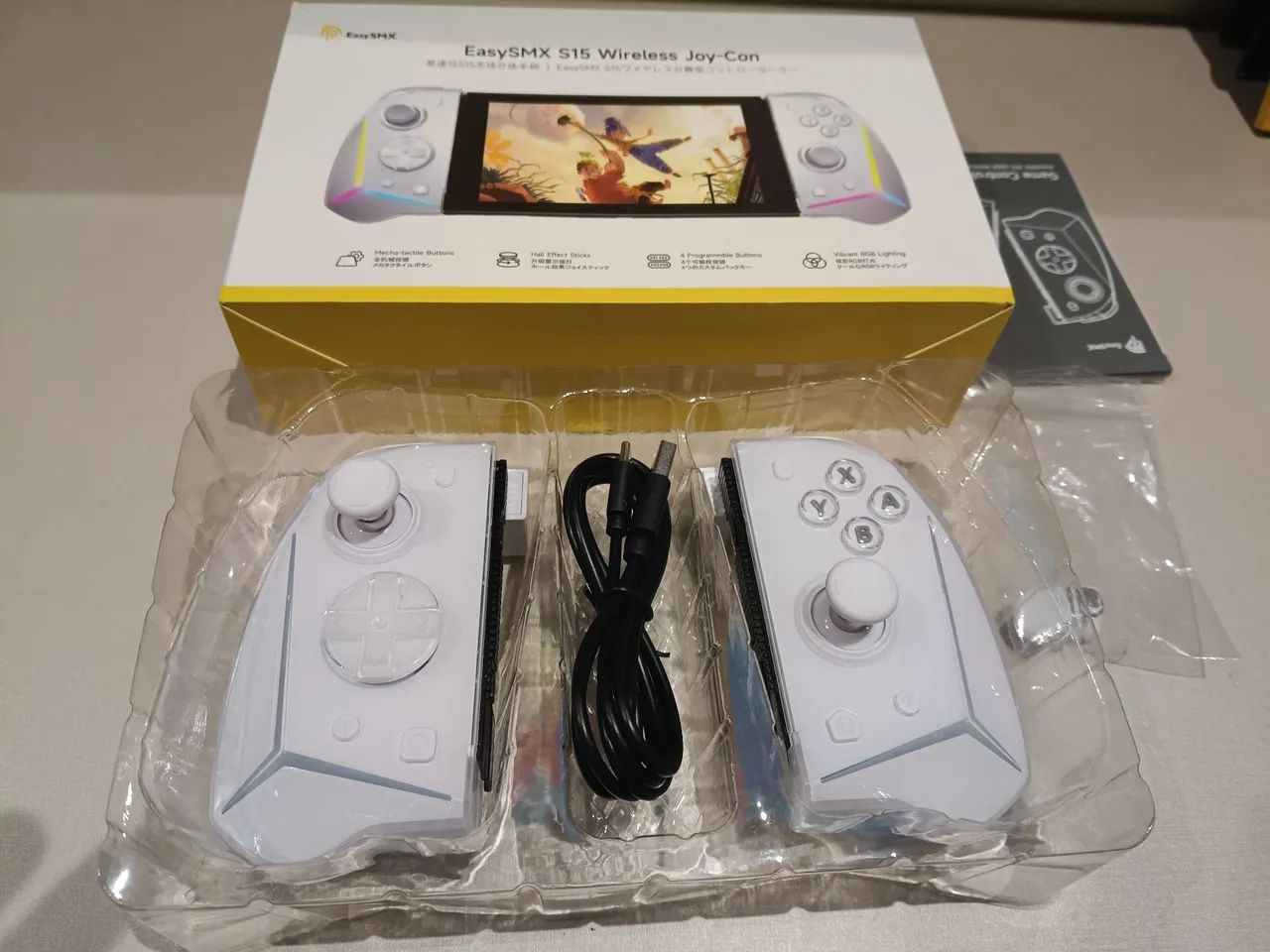 Joy con Nintendo switch easy msx s15 novo