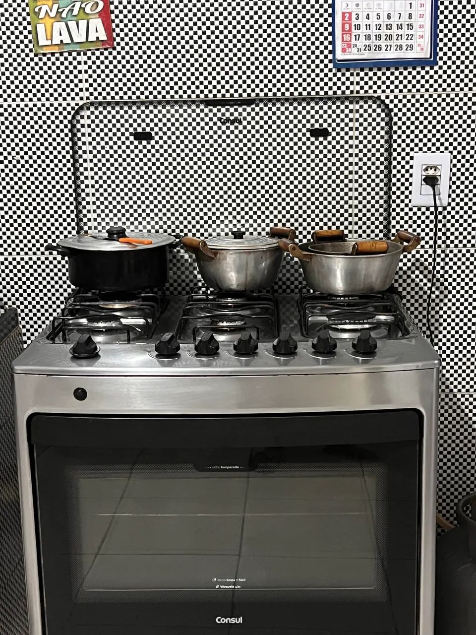 Fogão Cônsul 6 Bocas Funciona Perfeitamente 