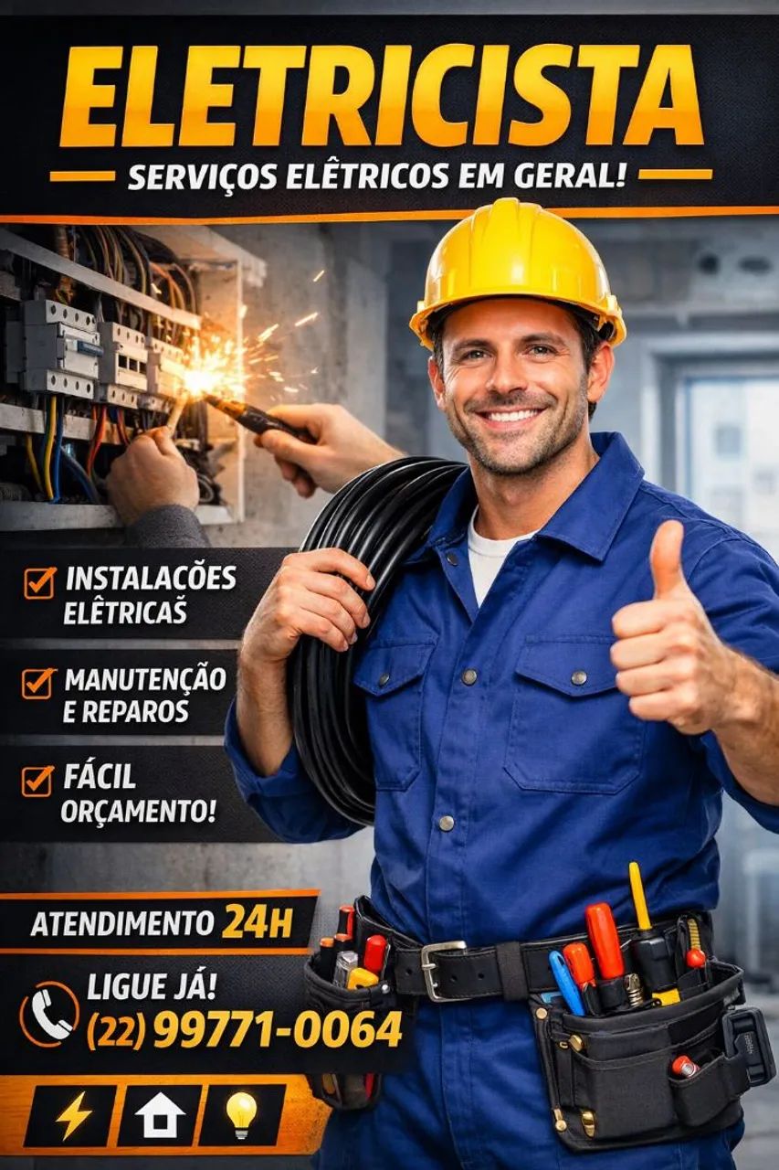 Eletricista sos 24h